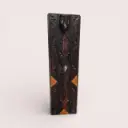 Coffret en bois sculpté avec 8 baguettes décoratives