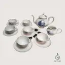 Service à thé en porcelaine