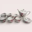 Service à thé en porcelaine de Tchécoslovaquie