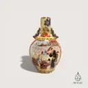 Vase décoratif japonais Satsuma