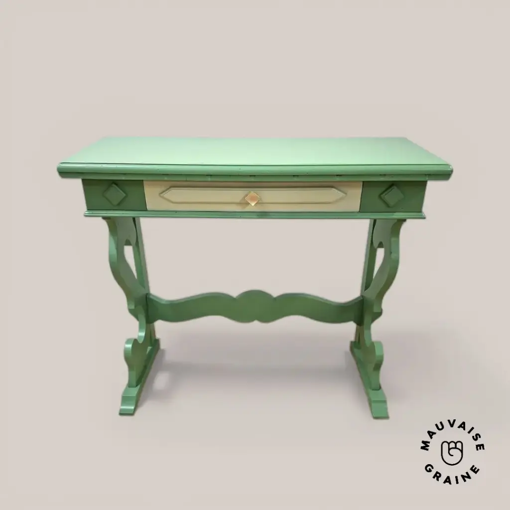 Console verte rénovée