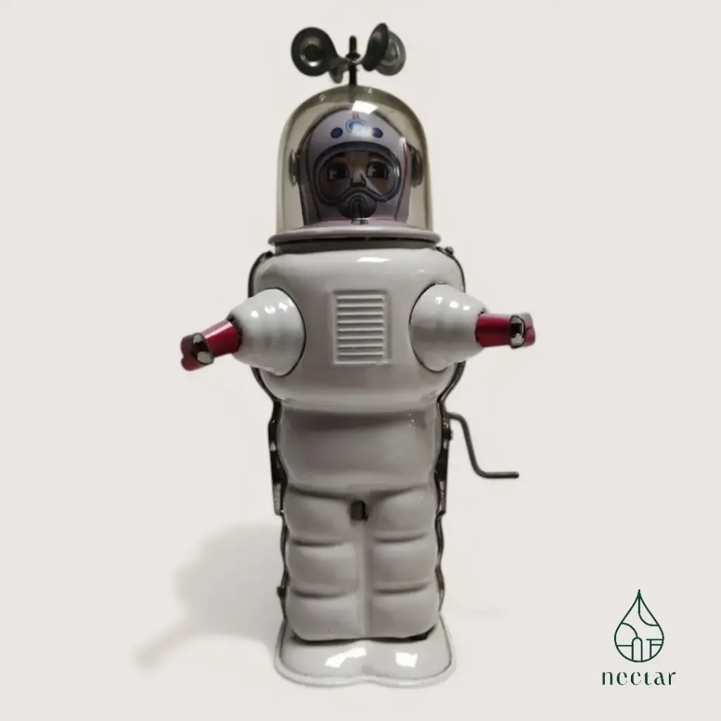 Robot astronaute mécanique