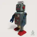 Robot mécanique vintage (Vendu)