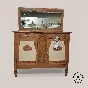 Buffet style Art déco avec miroir