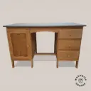 Bureau en hêtre relooké