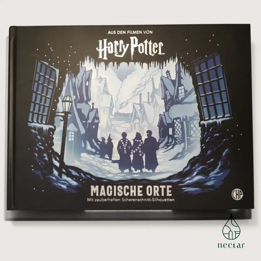 Harry Potter – Magische Orte, livre pop-up à silhouettes en papier découpé