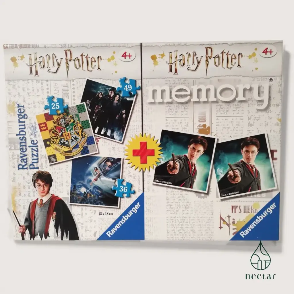Coffret Ravensburger Harry Potter – 3 puzzles + Memory