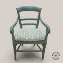 PROMO: Fauteuil Cricket - Tissu à fleurs Vintage (Vendu)