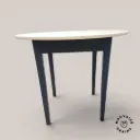Table ronde Bleue By night et Pearl of Akoya
