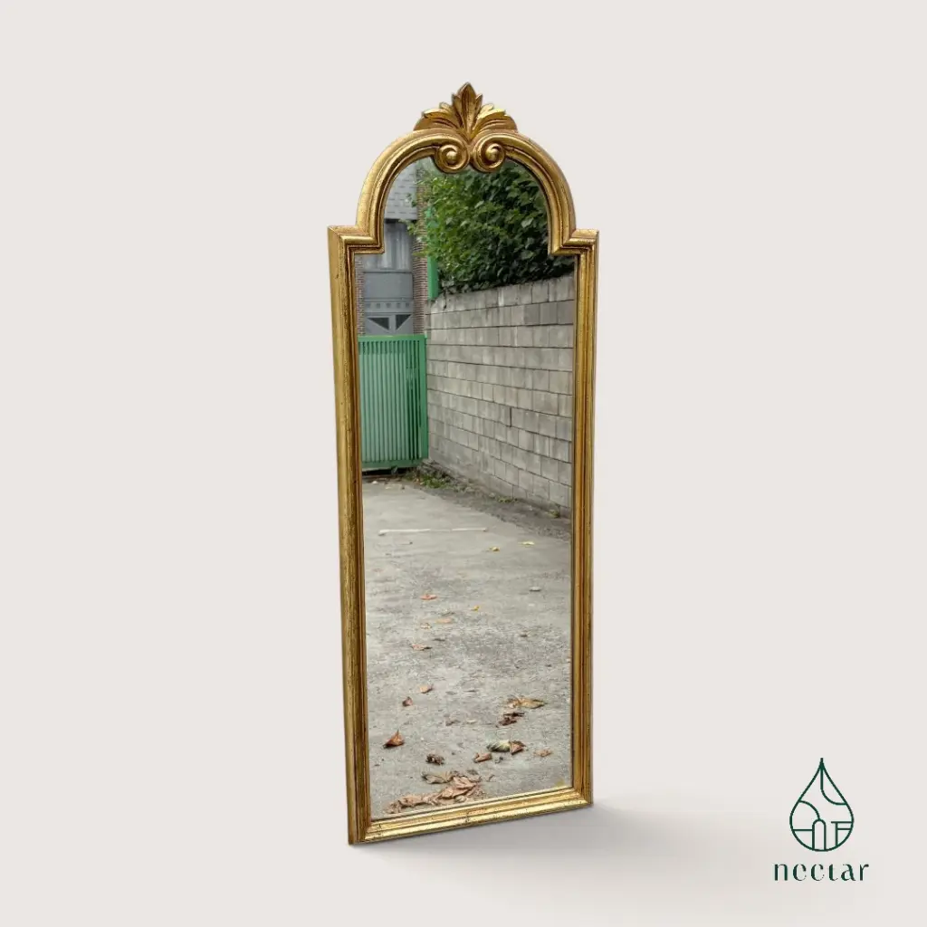 Miroir vintage doré 