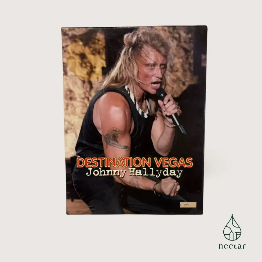 Coffret collector Johnny Hallyday “Destination Vegas” complet – 1996 – N°0369