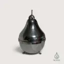 Cave à liqueur vintage en forme de poire – Carafe & 6 verres