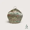 Sac à main vintage en brocart asiatique – Forme coquillage