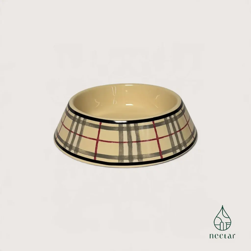 Gamelle vintage Burberry London – Motif Nova Check – 20 cm