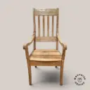 Fauteuil en Orme massif 