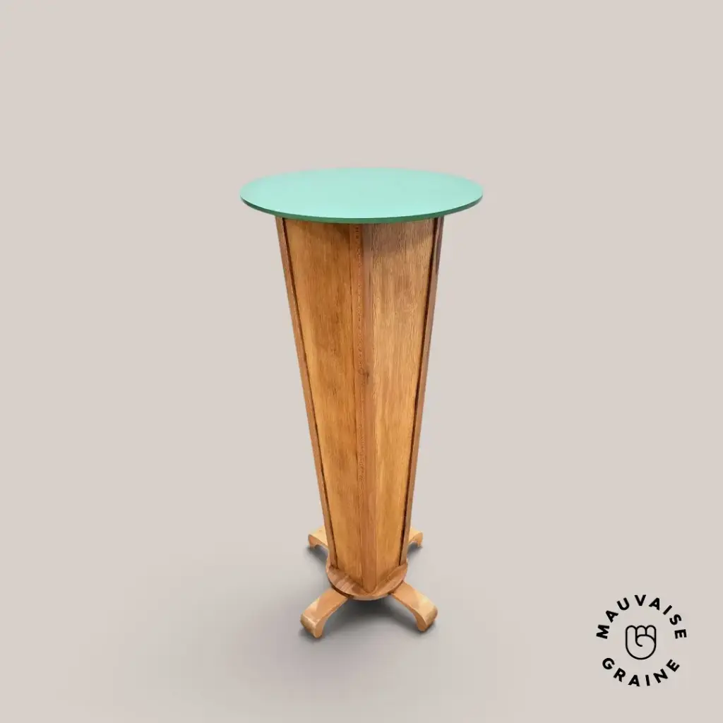 Sellette style Art Déco - vert Central Park