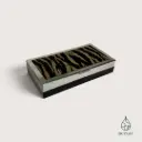 Coffret à bijoux motif tigre – Miroir et intérieur rouge