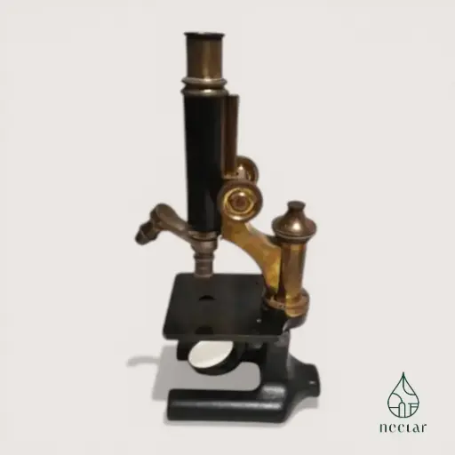 [A/05/250915] Microscope ancien R. Winkel Göttingen