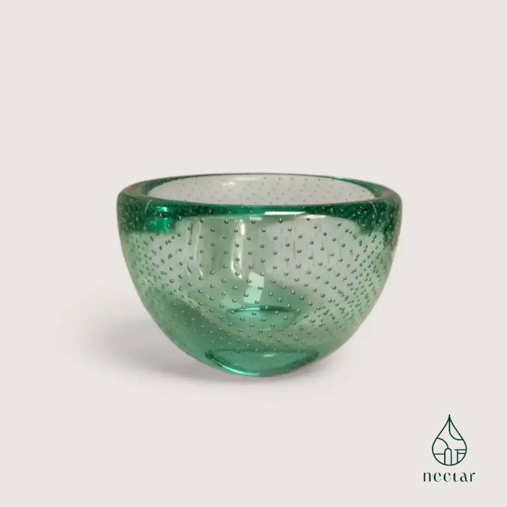 Coupe en verre style Murano (Vendu)