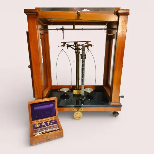 Balance de précision ancienne