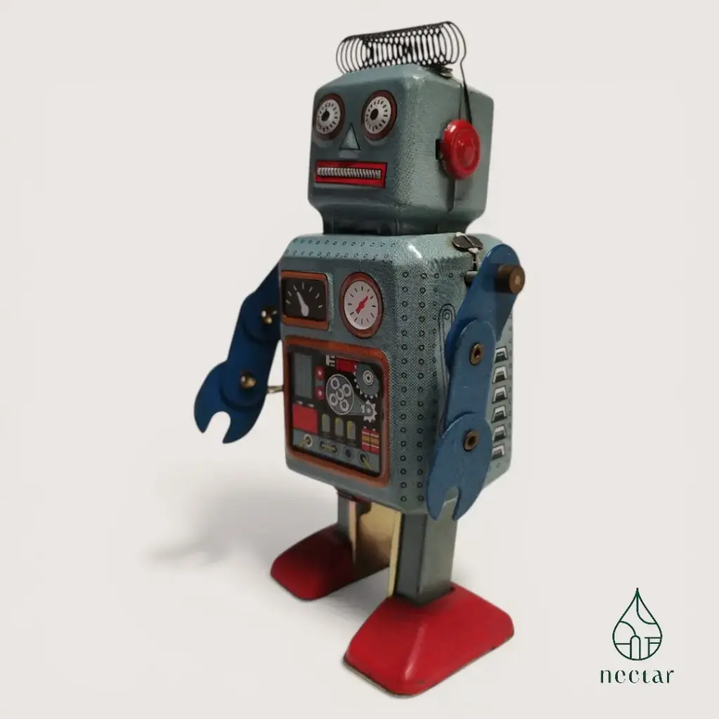 Robot mécanique vintage (Vendu)