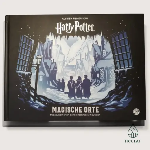 [C/01/260413] Harry Potter – Magische Orte, livre pop-up à silhouettes en papier découpé