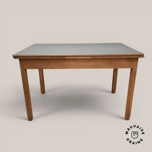 [D-table50s2allonges-20260513] Table « 50's » avec 2 allonges