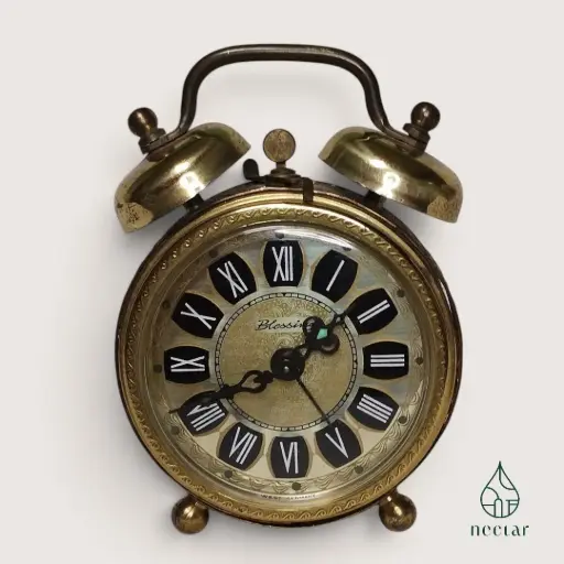 [B/01/260619] Réveil mécanique à double cloche Blessing