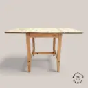 Table à deux rabats en pin massif (Vendu)