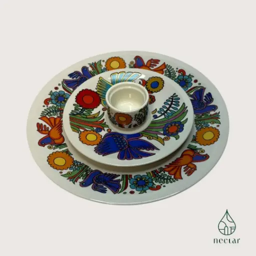 Ensemble vintage Villeroy & Boch Acapulco – Années 60/70